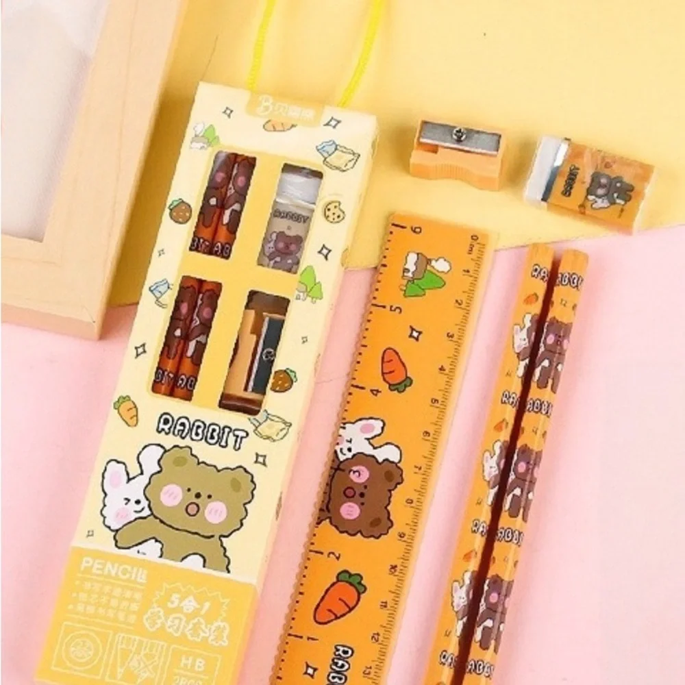 (5) 5 pc Kids Pencil Set